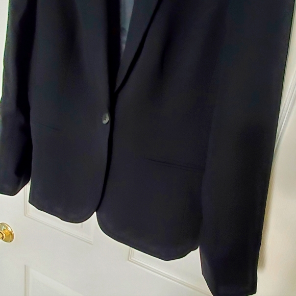 Liz Claiborne Black 1-Button Suit Jacket - Picture 3 of 11